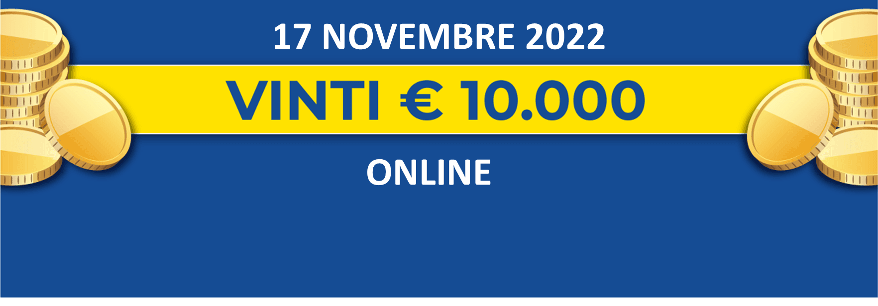 17 novembre: biglietto vincente dei premi giornalieri Lotteria Italia 2022