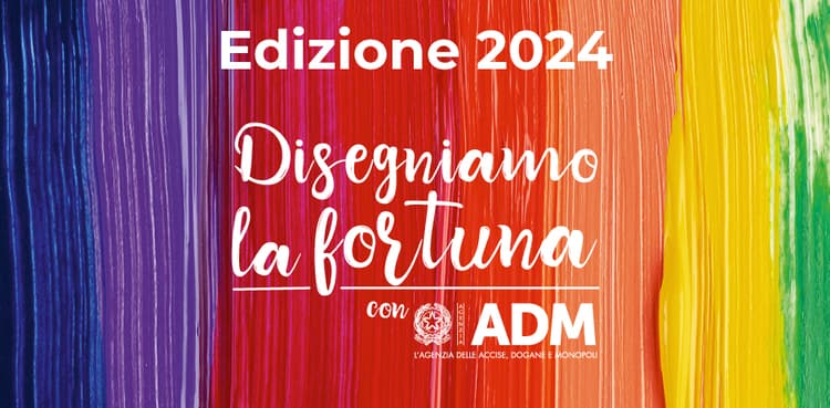 Disegniamo la Fortuna con ADM 2024: tema del concorso e vincitori Disegniamo la Fortuna con ADM 2024: tema del concorso e vincitori