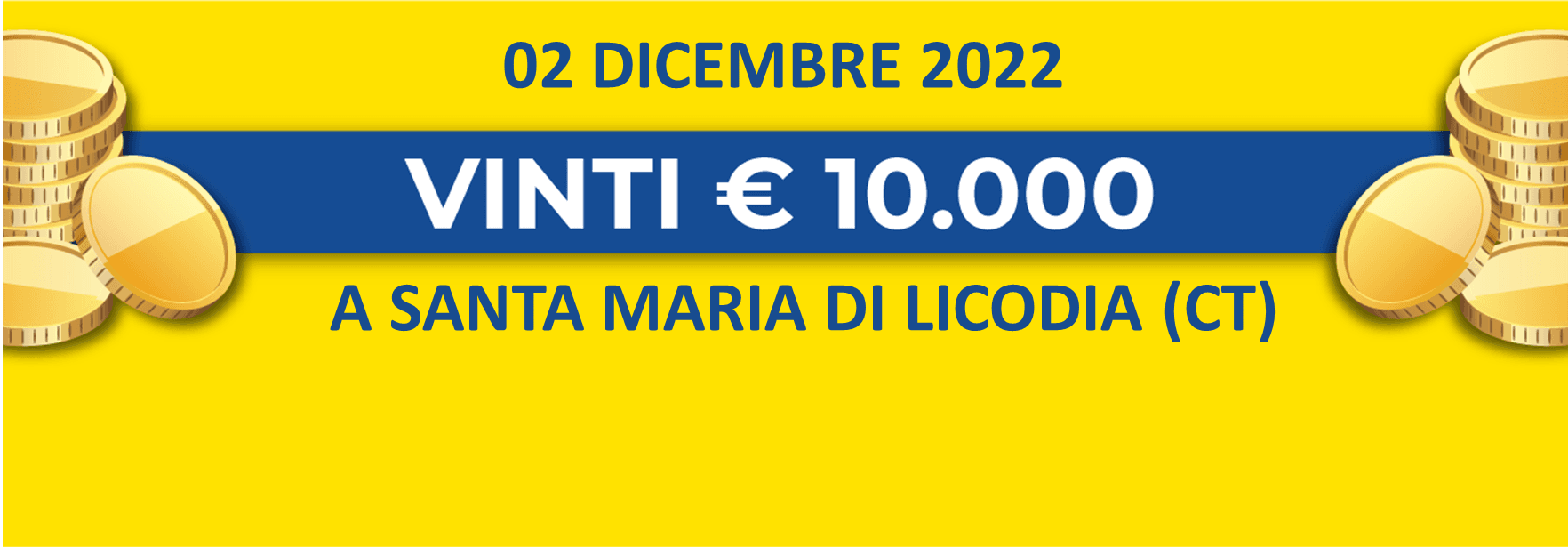 02 dicembre: biglietto vincente dei premi giornalieri Lotteria Italia 2022 02 dicembre: biglietto vincente dei premi giornalieri Lotteria Italia 2022