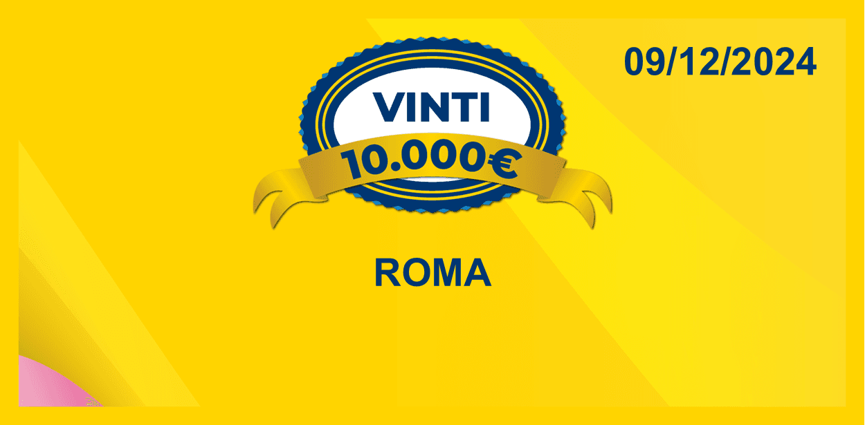 Biglietto vincente del 09 dicembre per i premi giornalieri Lotteria Italia 2024 Biglietto vincente del 09 dicembre per i premi giornalieri Lotteria Italia 2024