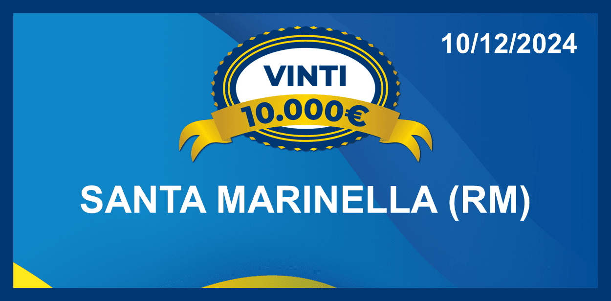 Biglietto vincente del 10 dicembre per i premi giornalieri Lotteria Italia 2024 Biglietto vincente del 10 dicembre per i premi giornalieri Lotteria Italia 2024