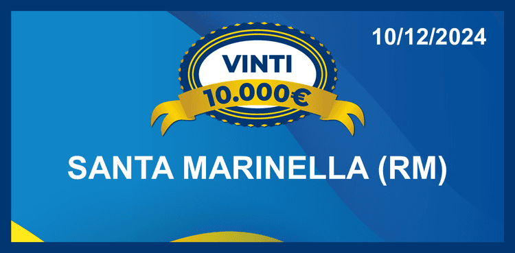 Biglietto vincente del 10 dicembre per i premi giornalieri Lotteria Italia 2024 Biglietto vincente del 10 dicembre per i premi giornalieri Lotteria Italia 2024