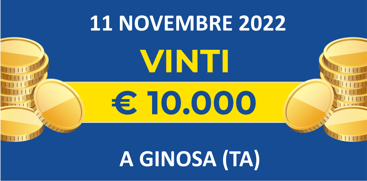 11 novembre: biglietto vincente dei premi giornalieri Lotteria Italia 2022 11 novembre: biglietto vincente dei premi giornalieri Lotteria Italia 2022