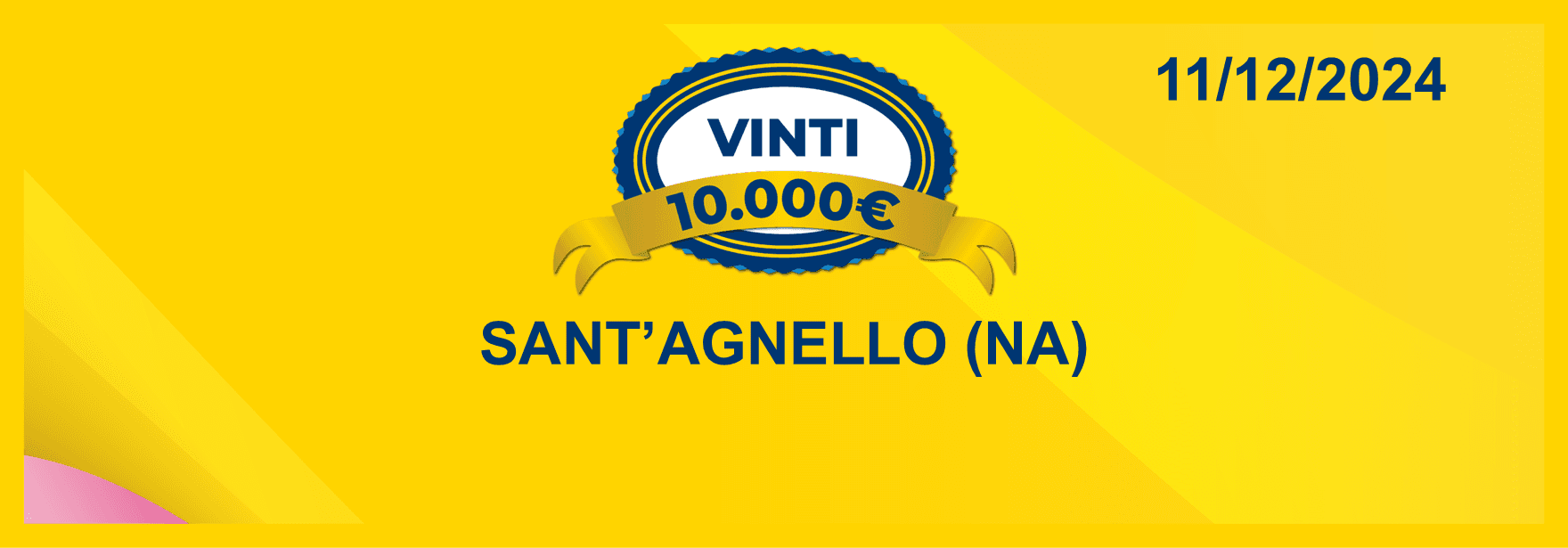 Biglietto vincente dell’ 11 dicembre per i premi giornalieri Lotteria Italia 2024 Biglietto vincente dell’ 11 dicembre per i premi giornalieri Lotteria Italia 2024