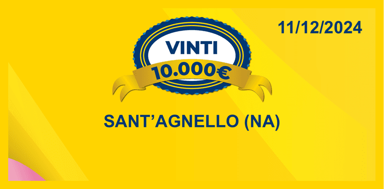Biglietto vincente dell’ 11 dicembre per i premi giornalieri Lotteria Italia 2024 Biglietto vincente dell’ 11 dicembre per i premi giornalieri Lotteria Italia 2024
