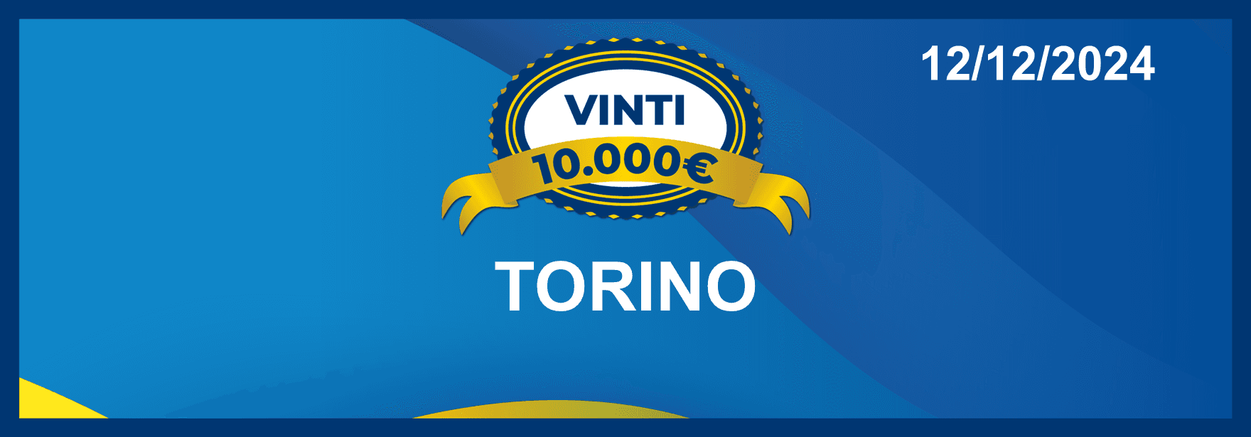 Biglietto vincente del 12 dicembre per i premi giornalieri Lotteria Italia 2024 Biglietto vincente del 12 dicembre per i premi giornalieri Lotteria Italia 2024