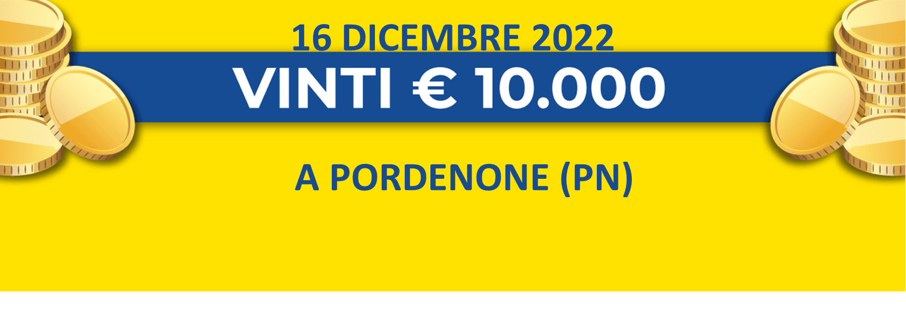 16 dicembre: biglietto vincente dei premi giornalieri Lotteria Italia 2022 16 dicembre: biglietto vincente dei premi giornalieri Lotteria Italia 2022