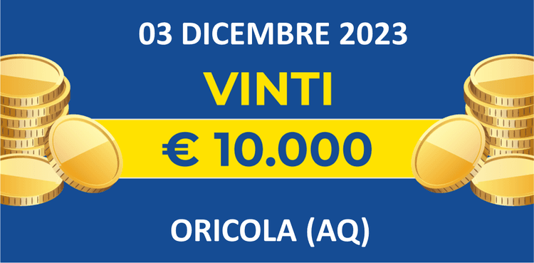 Biglietti vincenti dell’01, 02 e 03 dicembre dei premi giornalieri Lotteria Italia 2023 Biglietti vincenti dell’01, 02 e 03 dicembre dei premi giornalieri Lotteria Italia 2023