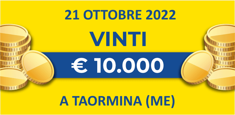 21 ottobre: biglietto vincente dei premi giornalieri Lotteria Italia 2022 21 ottobre: biglietto vincente dei premi giornalieri Lotteria Italia 2022
