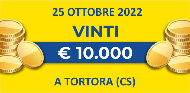 25 ottobre: biglietto vincente dei premi giornalieri Lotteria Italia 2022 25 ottobre: biglietto vincente dei premi giornalieri Lotteria Italia 2022