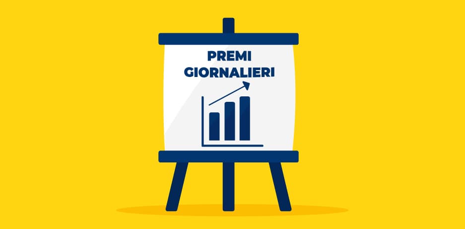 Statistiche sui premi giornalieri di Lotteria Italia 2022 Statistiche sui premi giornalieri di Lotteria Italia 2022