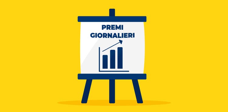 Statistiche sui premi giornalieri di Lotteria Italia 2022 Statistiche sui premi giornalieri di Lotteria Italia 2022