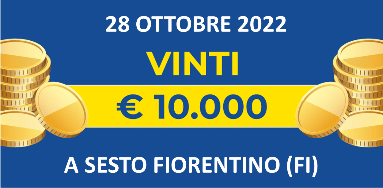 28 ottobre: biglietto vincente dei premi giornalieri Lotteria Italia 2022 28 ottobre: biglietto vincente dei premi giornalieri Lotteria Italia 2022