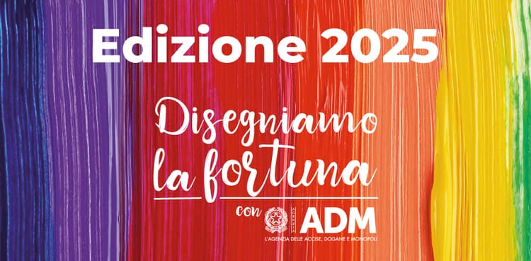 Disegniamo la Fortuna con ADM 2025: tema del concorso e vincitori Disegniamo la Fortuna con ADM 2025: tema del concorso e vincitori