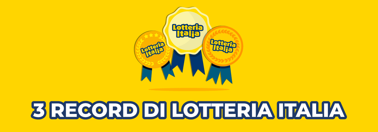 3 Record di Lotteria Italia che forse non conoscevi 3 Record di Lotteria Italia che forse non conoscevi