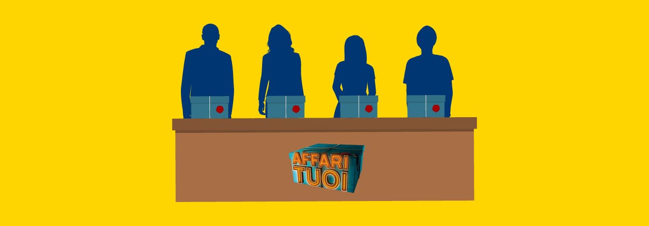 Affari Tuoi, Speciale Lotteria Italia 2025: orari e curiosità Affari Tuoi, Speciale Lotteria Italia 2025: orari e curiosità