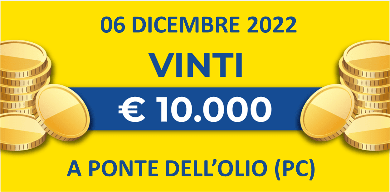 06 dicembre: biglietto vincente dei premi giornalieri Lotteria Italia 2022 06 dicembre: biglietto vincente dei premi giornalieri Lotteria Italia 2022