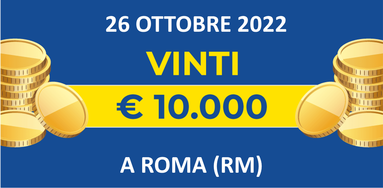26 ottobre: biglietto vincente dei premi giornalieri Lotteria Italia 2022 26 ottobre: biglietto vincente dei premi giornalieri Lotteria Italia 2022