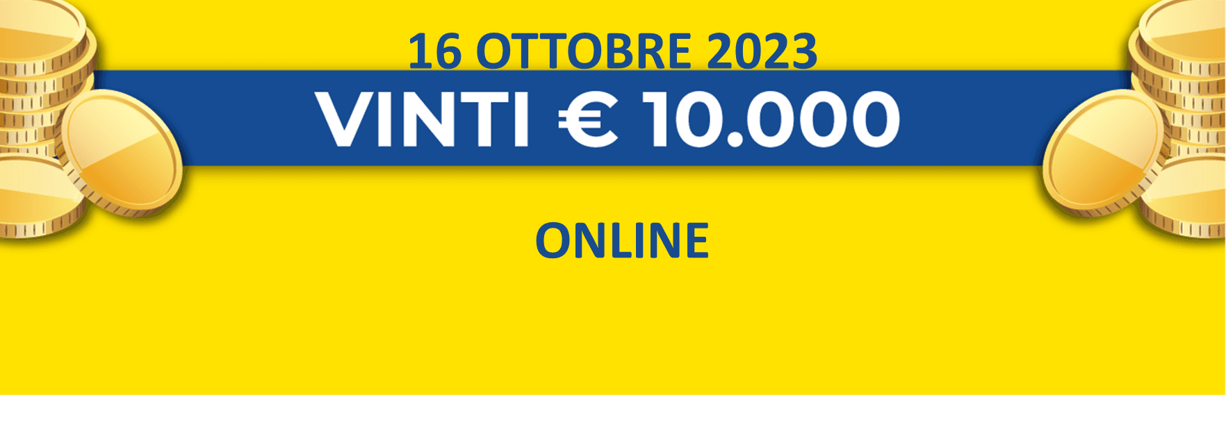Biglietto vincente 16 ottobre premi giornalieri Lotteria Italia 2023 Biglietto vincente 16 ottobre premi giornalieri Lotteria Italia 2023