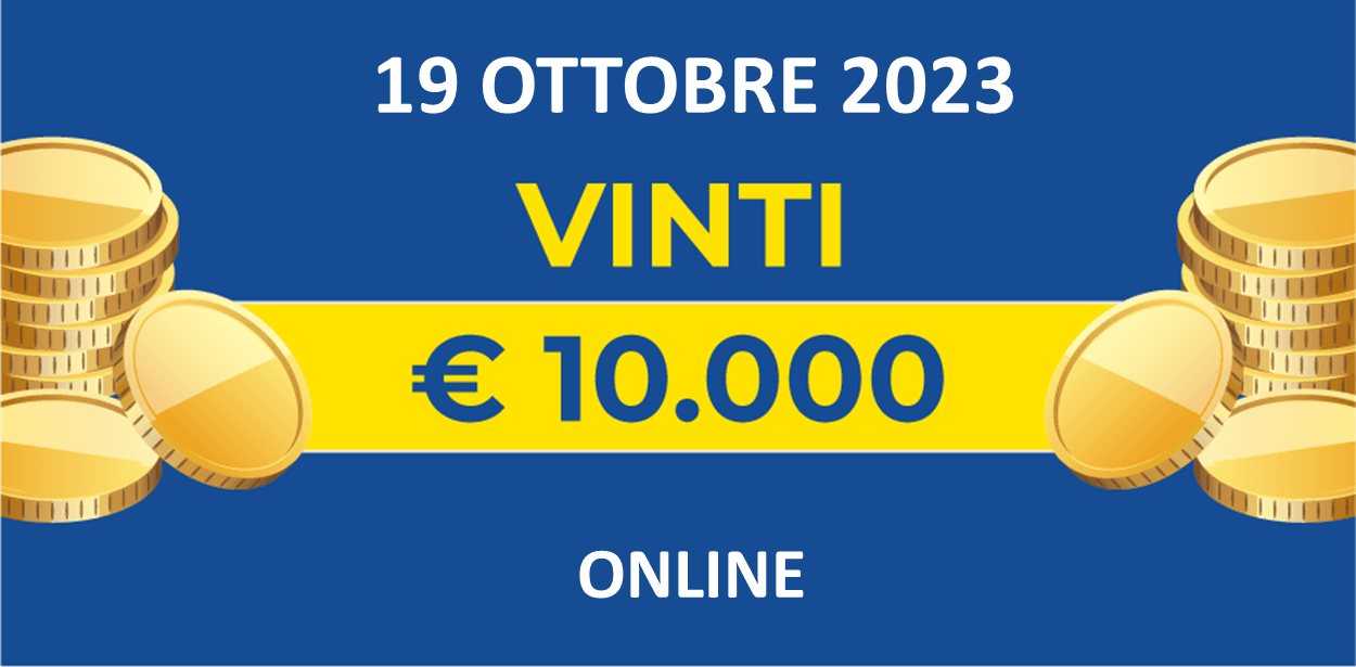 Biglietto vincente 19 ottobre dei premi giornalieri Lotteria Italia 2023 Biglietto vincente 19 ottobre dei premi giornalieri Lotteria Italia 2023