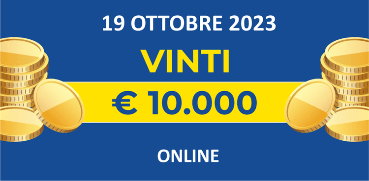 Biglietto vincente 19 ottobre dei premi giornalieri Lotteria Italia 2023 Biglietto vincente 19 ottobre dei premi giornalieri Lotteria Italia 2023