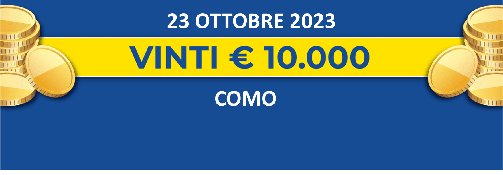 Biglietto vincente 23 ottobre dei premi giornalieri Lotteria Italia 2023 Biglietto vincente 23 ottobre dei premi giornalieri Lotteria Italia 2023