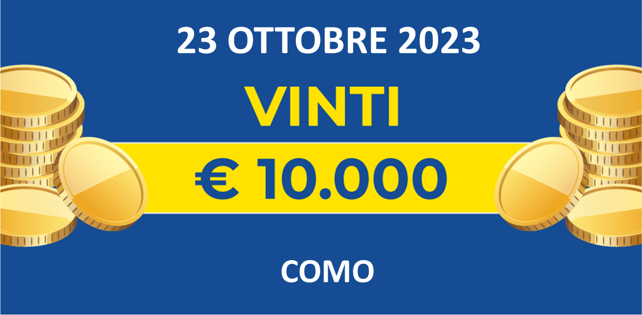 Biglietto vincente 23 ottobre dei premi giornalieri Lotteria Italia 2023 Biglietto vincente 23 ottobre dei premi giornalieri Lotteria Italia 2023