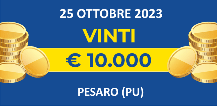 Biglietto vincente 25 ottobre dei premi giornalieri Lotteria Italia 2023 Biglietto vincente 25 ottobre dei premi giornalieri Lotteria Italia 2023