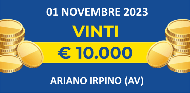 Biglietto vincente dal 31 ottobre all’01 novembre dei premi giornalieri Lotteria Italia 2023 Biglietto vincente dal 31 ottobre all’01 novembre dei premi giornalieri Lotteria Italia 2023