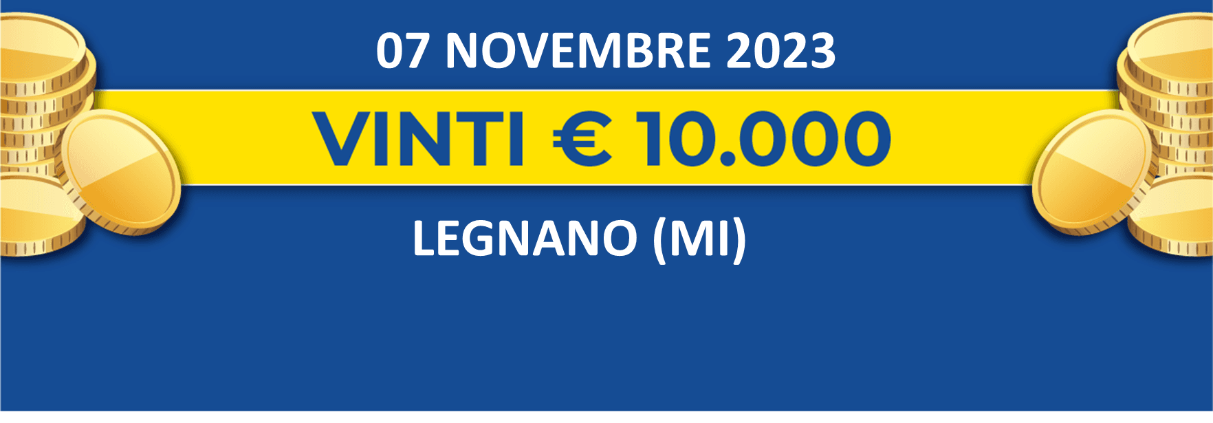 Biglietto vincente del 07 novembre dei premi giornalieri Lotteria Italia 2023 Biglietto vincente del 07 novembre dei premi giornalieri Lotteria Italia 2023
