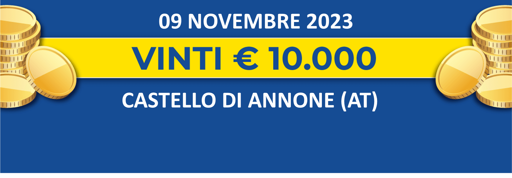 Biglietto vincente del 09 novembre dei premi giornalieri Lotteria Italia 2023 Biglietto vincente del 09 novembre dei premi giornalieri Lotteria Italia 2023