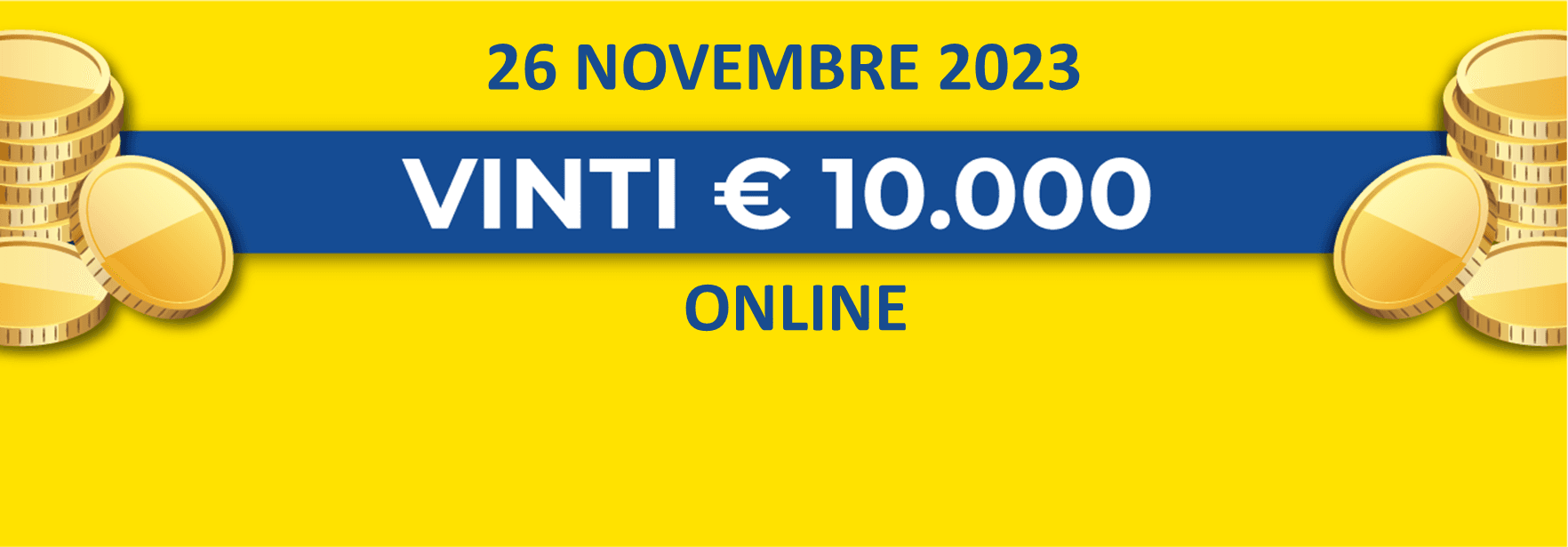 Biglietto vincente del 24, 25 e 26 novembre dei premi giornalieri Lotteria Italia 2023 Biglietto vincente del 24, 25 e 26 novembre dei premi giornalieri Lotteria Italia 2023