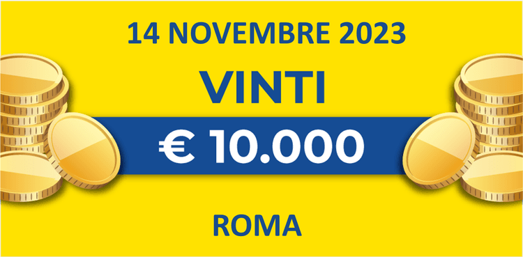 Biglietto vincente del 14 novembre dei premi giornalieri Lotteria Italia 2023 Biglietto vincente del 14 novembre dei premi giornalieri Lotteria Italia 2023