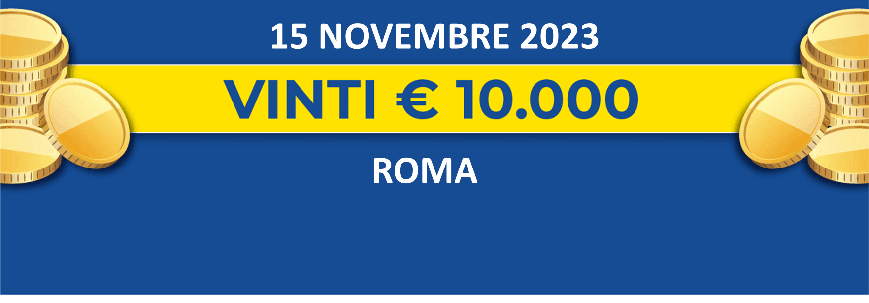 Biglietto vincente del 15 novembre dei premi giornalieri Lotteria Italia 2023 Biglietto vincente del 15 novembre dei premi giornalieri Lotteria Italia 2023
