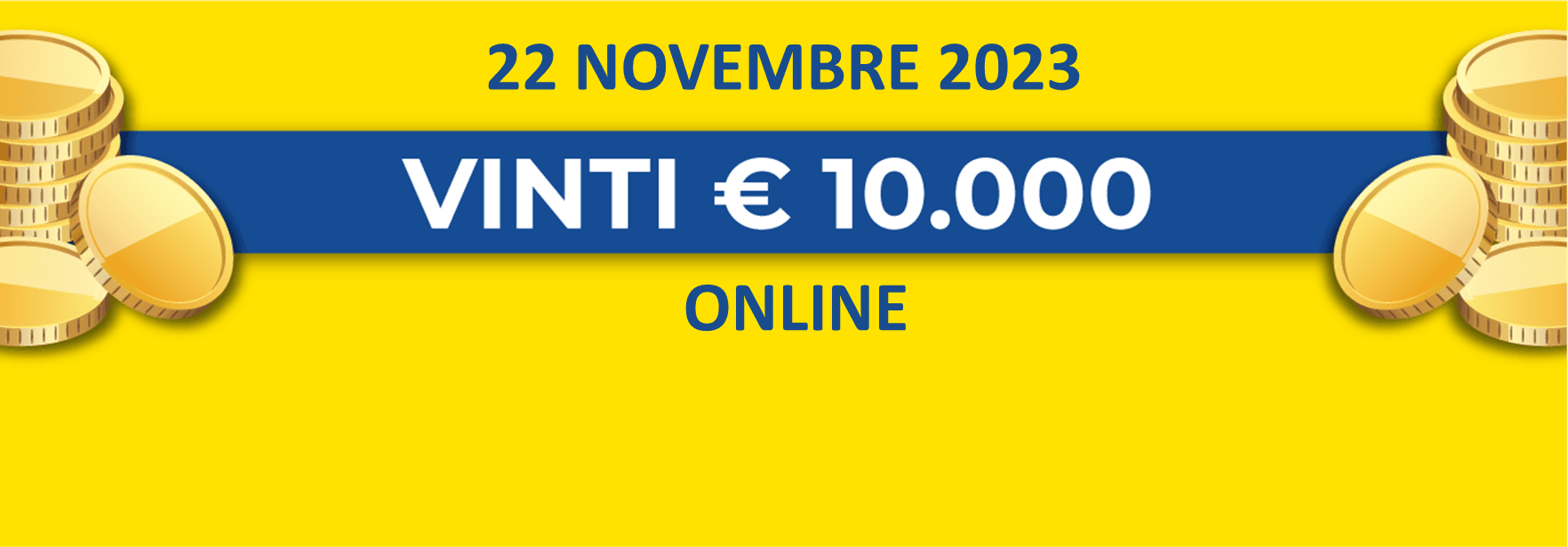 Biglietto vincente del 22 novembre dei premi giornalieri Lotteria Italia 2023 Biglietto vincente del 22 novembre dei premi giornalieri Lotteria Italia 2023