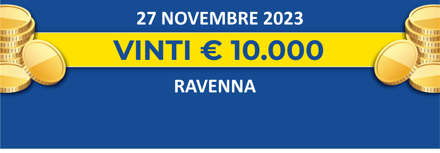 Biglietto vincente del 27 novembre dei premi giornalieri Lotteria Italia 2023 Biglietto vincente del 27 novembre dei premi giornalieri Lotteria Italia 2023
