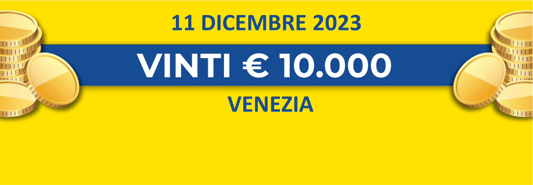 Biglietti vincenti del 11 dicembre dei premi giornalieri Lotteria Italia 2023 Biglietti vincenti del 11 dicembre dei premi giornalieri Lotteria Italia 2023