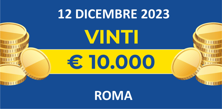Biglietti vincenti del 12 dicembre dei premi giornalieri Lotteria Italia 2023 Biglietti vincenti del 12 dicembre dei premi giornalieri Lotteria Italia 2023