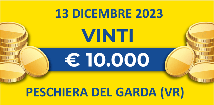 Biglietti vincenti del 13 dicembre dei premi giornalieri Lotteria Italia 2023 Biglietti vincenti del 13 dicembre dei premi giornalieri Lotteria Italia 2023