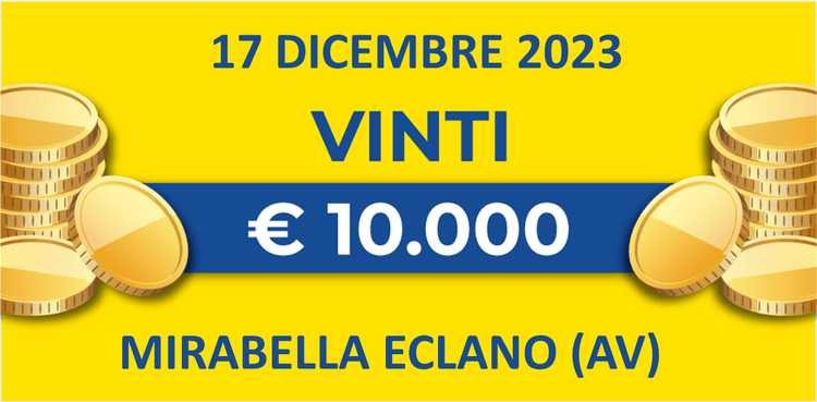 Biglietti vincenti dal 15 al 17 dicembre dei premi giornalieri Lotteria Italia 2023 Biglietti vincenti dal 15 al 17 dicembre dei premi giornalieri Lotteria Italia 2023