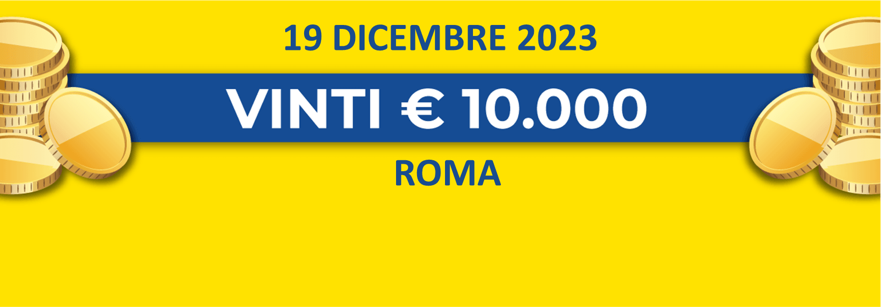 Biglietto vincente del 19 dicembre dei premi giornalieri Lotteria Italia 2023 Biglietto vincente del 19 dicembre dei premi giornalieri Lotteria Italia 2023