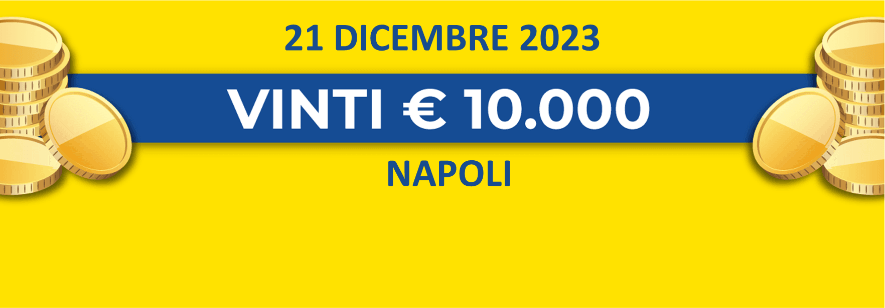 Biglietto vincente del 21 dicembre dei premi giornalieri Lotteria Italia 2023 Biglietto vincente del 21 dicembre dei premi giornalieri Lotteria Italia 2023