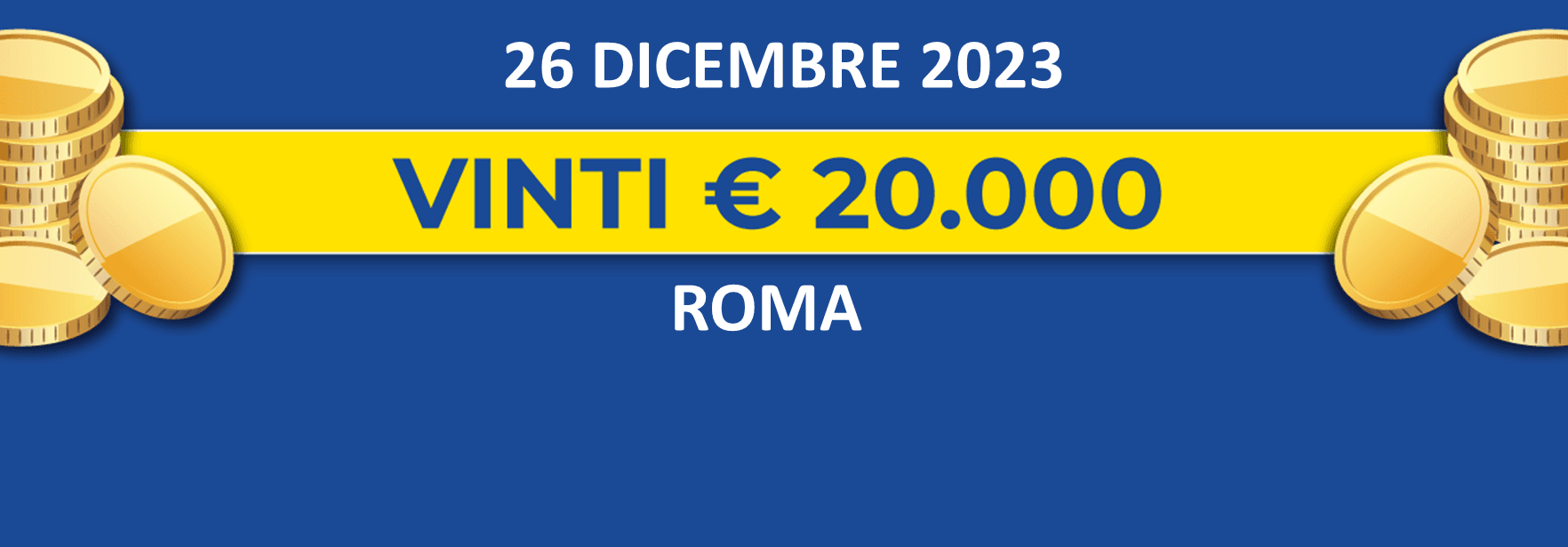 Biglietti vincenti dal 22 al 26 dicembre dei premi giornalieri Lotteria Italia 2023 Biglietti vincenti dal 22 al 26 dicembre dei premi giornalieri Lotteria Italia 2023