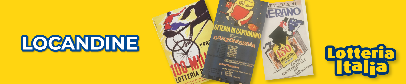 locandine storiche Lotteria Italia